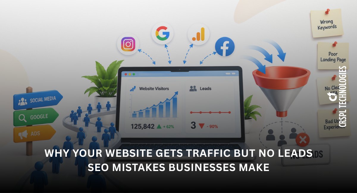 Why Your Website Gets Traffic but No Leads