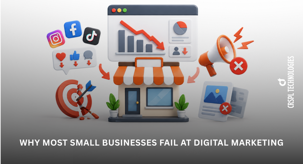 Why Most Small Businesses Fail at Digital Marketing