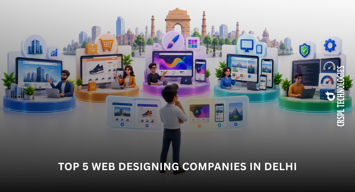 Top 5 Web Designing Companies in Delhi