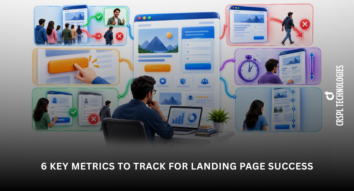 metrics of landing page